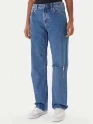 Calvin Klein Jeans Jeansy LV047E609G Granatowy Regular Fit. Niebieskie jeansy damskie Calvin Klein Jeans. Za 409.99 zł.