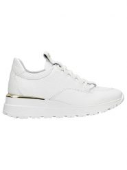 Wojas Skórzane sneakersy w kolorze białym rozmiar: 38. Białe obuwie sportowe damskie Wojas, ze skóry, bez zapięcia. Za 331.75 zł.