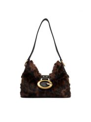 Guess Torebka Camden Mini HWLB93 08720 Brązowy. Brązowe torebki klasyczne damskie Guess, z materiału, bez dodatków. Za 584.99 zł.