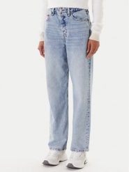 Tommy Jeans Jeansy Layla DW0DW20498 Niebieski Slim Fit. Niebieskie jeansy damskie Tommy Jeans. Za 329.99 zł.