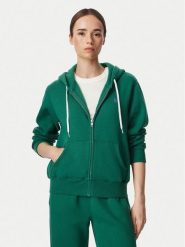 Polo Ralph Lauren Bluza 211971699503 Zielony Regular Fit. Zielone bluzy damskie Polo Ralph Lauren, s, bez wzorów, z bawełny, bez kaptura. Za 879.99 zł.