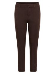 Kaffe Spodnie chino w kolorze brązowym rozmiar: 44. Brązowe spodnie materiałowe damskie Kaffe, bez wzorów. Za 159.95 zł.
