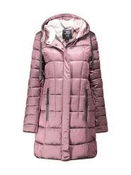 Canadian Peak Płaszcz zimowy "Bullieak" w kolorze jasnoróżowym rozmiar: M. Różowe płaszcze damskie Canadian Peak, na zimę, m, bez wzorów, z puchu, bez kaptura. Za 300.92 zł.