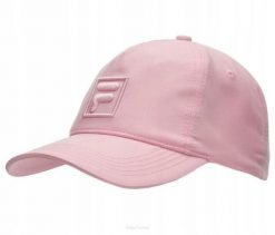 Czapka tenisowa Fila Cap Max. Czerwone czapki z daszkiem damskie Fila, bez wzorów, z materiału. Za 79.00 zł.
