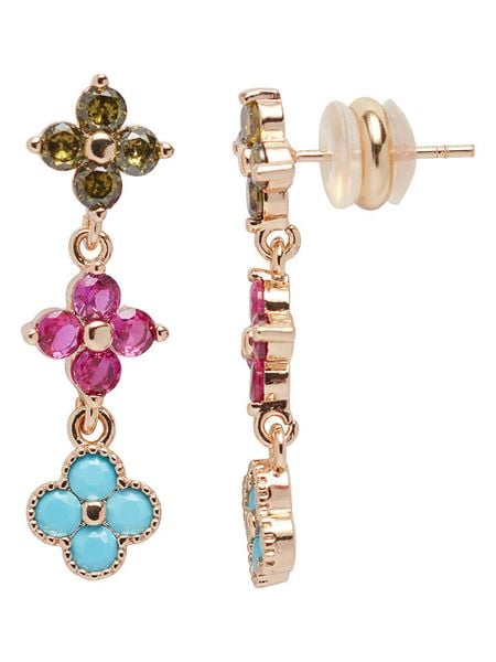 U.S. Polo Assn. Pozłacane kolczyki-wkrętki z kamieniami szlachetnymi rozmiar: onesize. Żółte kolczyki damskie U.S. Polo Assn., z kryształem, metalowe. Za 114.17 zł.