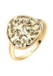 Elli Damskie drzewo życia symbol kwiatowy w srebrze próby 925 Sterling Silver Pierścionki 1 ct. Szare pierścionki damskie Elli, srebrne. Za 177.64 zł.