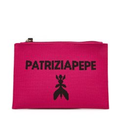 Torebka Patrizia Pepe. Czerwone torebki wieczorowe damskie Patrizia Pepe, bez wzorów, bez dodatków. Za 229.99 zł.