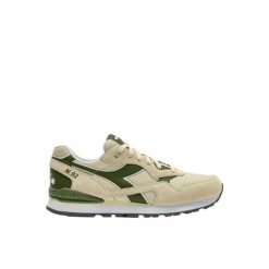 Sneakersy Diadora N.92 Advance. Zielone obuwie sportowe damskie Diadora, bez zapięcia. Za 360.00 zł.