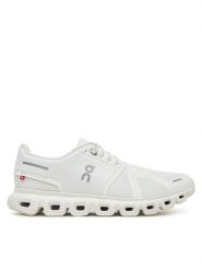 On Sneakersy Cloud 6 3WF10061200 Biały. Białe obuwie sportowe damskie On, z materiału, bez zapięcia. W wyprzedaży za 599.99 zł.