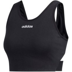 Stanik adidas Women Bra Top, czarny, XS. Czarne biustonosze sportowe damskie Adidas, bez wzorów, z bawełny. Za 102.99 zł.