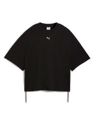 Puma Koszulka "Dare To" w kolorze czarnym rozmiar: S. Czarne bluzki damskie Puma, s, bez wzorów, bez kołnierzyka, bez ramiączek. Za 91.34 zł.