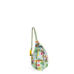 Plecak miejski Kavu Mini Slingback - veggie toss. Zielone plecaki KAVU, bez wzorów. Za 219.99 zł.