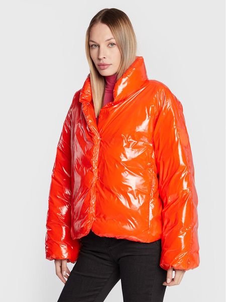 PINKO Kurtka zimowa Ianna 1G17XH A00N Pomarańczowy Regular Fit. Brązowe kurtki damskie Pinko, na zimę, l, bez wzorów, z syntetyku, bez kaptura. Za 919.99 zł.