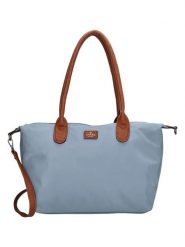 Charm Shopper bag "Buckingham" w kolorze błękitnym - 42 x 25 x 15 cm rozmiar: onesize. Niebieskie shopper bag Charm, bez wzorów, z materiału, na ramię, bez dodatków. Za 86.99 zł.