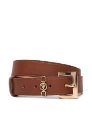 Guess Pasek Damski BW9293 P5430 Brązowy. Brązowe paski damskie Guess, z aplikacjami, ze skóry. Za 136.50 zł.