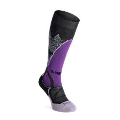 Skarpety narciarskie damskie Bridgedale Ski MW. Niebieskie skarpetki damskie Bridgedale, bez wzorów. Za 77.99 zł.