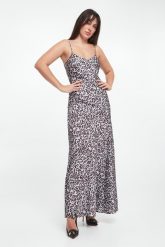 Sukienka maxi w panterkowy wzór Delci JOOP!. Sukienki damskie Joop!, bez wzorów, bez ramiączek. Za 1,119.00 zł.