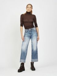 GANG JEANS Dżinsy - Regular fit - w kolorze niebieskim rozmiar: W29. Niebieskie jeansy damskie GANG JEANS, z podwyższonym stanem. Za 314.95 zł.