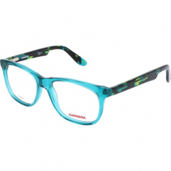Oprawki "51" w kolorze zielono-brązowym. Brązowe okulary przeciwsłoneczne damskie Carrera, Ferragamo. W wyprzedaży za 119.95 zł.