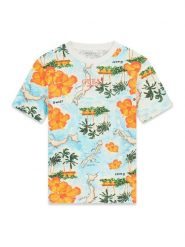 Guess T-Shirt L6GI14 K8HM4 Kolorowy Relaxed Fit. T-shirty i koszulki chłopięce Guess, z aplikacjami, z bawełny, bez kołnierzyka, bez ramiączek. Za 124.99 zł.