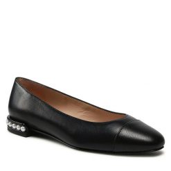 Baleriny Stuart Weitzman. Czarne balerinki damskie Stuart Weitzman, bez wzorów. Za 1,779.00 zł.