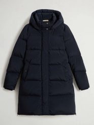 Woolrich Parka puchowa "Kelly" w kolorze granatowym rozmiar: S. Niebieskie parki damskie Woolrich, s, z puchu, bez kaptura. Za 3,038.16 zł.