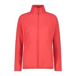 Bluza damska turystyczna CMP 34G2346. Czerwone bluzy damskie CMP, l, bez wzorów, bez kaptura. Za 349.40 zł.