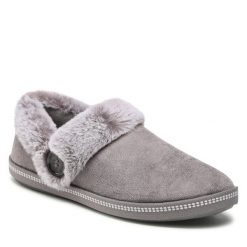 Kapcie Skechers. Szare kapcie damskie Skechers. Za 149.99 zł.