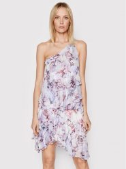 IRO Sukienka koktajlowa Jofrey AQ545 Fioletowy Regular Fit. Fioletowe sukienki damskie Iro, bez wzorów, z wiskozy, wizytowe, bez ramiączek. Za 2,139.00 zł.