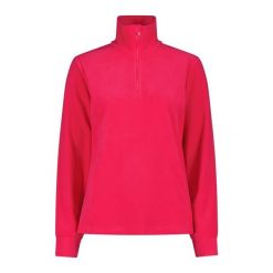 Bluza damska CMP. Czerwone bluzy damskie CMP, bez wzorów, bez kaptura. Za 129.99 zł.