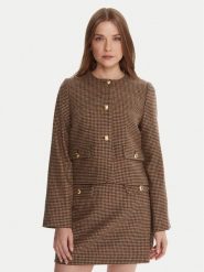 Barbour Marynarka LTA0126BR51 Brązowy Regular Fit. Brązowe marynarki i żakiety damskie Barbour, bez wzorów, z wełny. Za 1,499.00 zł.