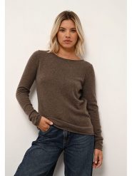 Just Cashmere Kaszmirowy sweter "Grace" w kolorze brązowym rozmiar: M. Brązowe swetry klasyczne damskie Just Cashmere, m, z kaszmiru, bez kołnierzyka. Za 397.83 zł.
