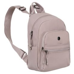 Plecak damski Peterson PTN CSM-12 liliowy. Plecaki Peterson, bez wzorów. Za 99.99 zł.