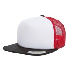 Czapka Piankowa Trucker. Białe czapki damskie FLEXFIT, bez wzorów. Za 51.99 zł.