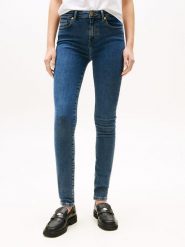 TOMMY JEANS Dżinsy - Skinny fit - w kolorze niebieskim rozmiar: W27/L32. Niebieskie jeansy damskie Tommy Jeans. Za 284.15 zł.