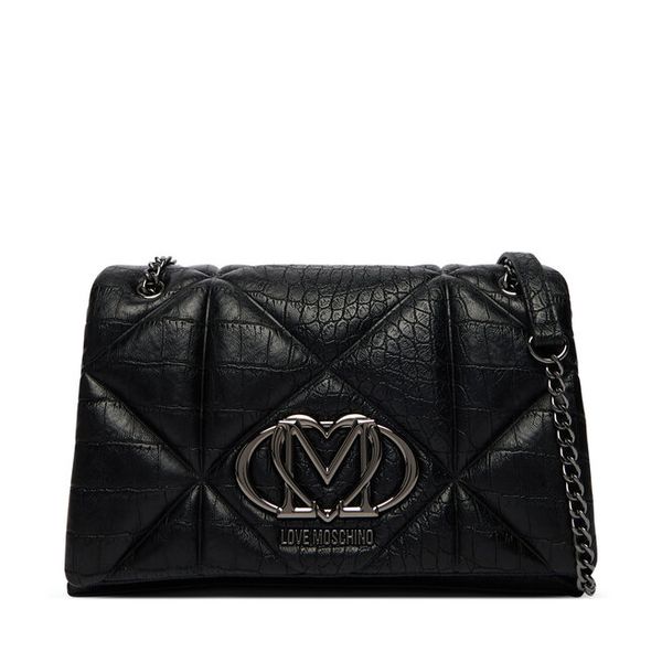 Torebka LOVE MOSCHINO. Czarne torebki klasyczne damskie Love Moschino, bez dodatków. Za 1,029.00 zł.