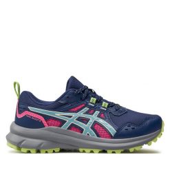 Buty do biegania Asics. Niebieskie obuwie sportowe damskie Asics, do biegania. Za 199.99 zł.