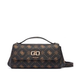 Torebka Guess. Brązowe torebki klasyczne damskie Guess, bez dodatków. Za 584.99 zł.