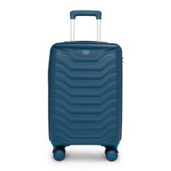 Walizka podróżna KADVA Sancho. Niebieskie walizki KADVA, bez wzorów. Za 219.99 zł.