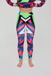 Legginsy termoaktywne Fresh Prince X damskie. Czerwone legginsy damskie OOSC, s, bez wzorów, z materiału. Za 269.99 zł.