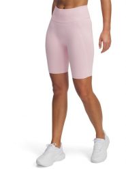 Under Armour Szorty funkcyjne w kolorze jasnoróżowym rozmiar: M. Różowe spodenki sportowe damskie Under Armour, m, bez wzorów, z podwyższonym stanem, outdoorowe. Za 131.74 zł.
