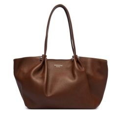 Torebka Weekend Max Mara. Brązowe shopper bag Weekend Max Mara, bez wzorów, bez dodatków. Za 2,729.00 zł.
