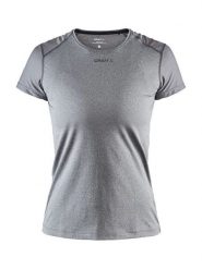 Craft Koszulka sportowa "ADV Essence" w kolorze szarym rozmiar: M. Szare koszulki sportowe damskie Craft, m, bez wzorów, bez ramiączek, outdoorowe. Za 53.79 zł.