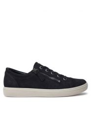 ECCO Sneakersy 21863302001 Czarny. Czarne obuwie sportowe damskie ECCO, z nubiku, bez zapięcia. Za 309.99 zł.