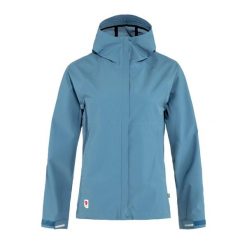 Kurtka przeciwdeszczowa damska Fjällräven HC Hydratic Trail. Niebieskie kurtki damskie Fjällräven, xs, bez wzorów, bez kaptura. Za 1,129.00 zł.