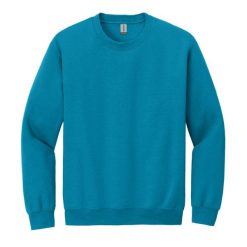 Bluza Rozpinana Z Grubej Mieszanki Dla Dorosłych Unisex. Niebieskie bluzy damskie GILDAN, xl, bez wzorów, z elastanu, bez kaptura. Za 92.99 zł.