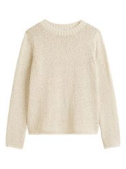 Marc O´Polo Sweter w kolorze kremowym rozmiar: S. Brązowe swetry klasyczne damskie s, bez kołnierzyka. Za 259.13 zł.
