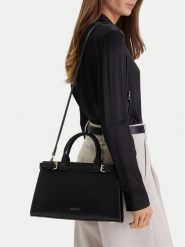 MEXX Torebka EO-MEXX-S-024-09 Czarny. Czarne torebki klasyczne damskie Mexx, z materiału, bez dodatków. Za 279.99 zł.