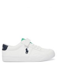 Polo Ralph Lauren Sneakersy RL04836102 Biały. Białe buty sportowe chłopięce Polo Ralph Lauren, ze skóry, bez zapięcia. Za 369.99 zł.