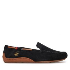 Mokasyny Beverly Hills Polo Club. Czarne mokasyny damskie Beverly Hills Polo Club, bez obcasa. Za 180.99 zł.